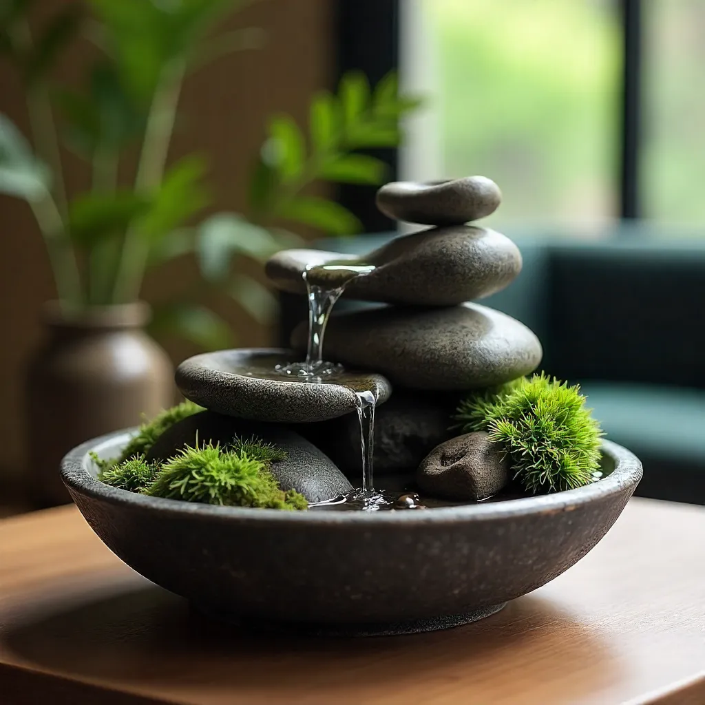 Natural style water feature